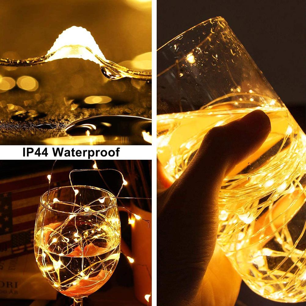 Usb-led-lichterkette Für Partys, Hochzeiten, Schlafzimmer- Und Tischdekorationen, 50 Lichter Für Eine Festliche Atmosphäre.
