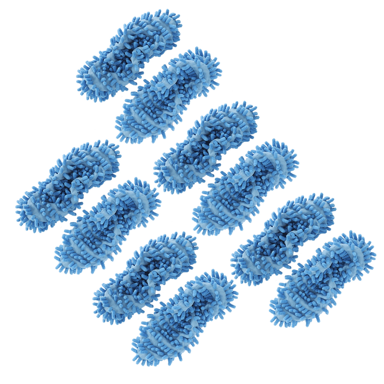 10 Chenille-reinigungstücher Für Schuhe, Multifunktions-reinigungstücher, Blaue Bodenwischer, Staubentfernungszubehör