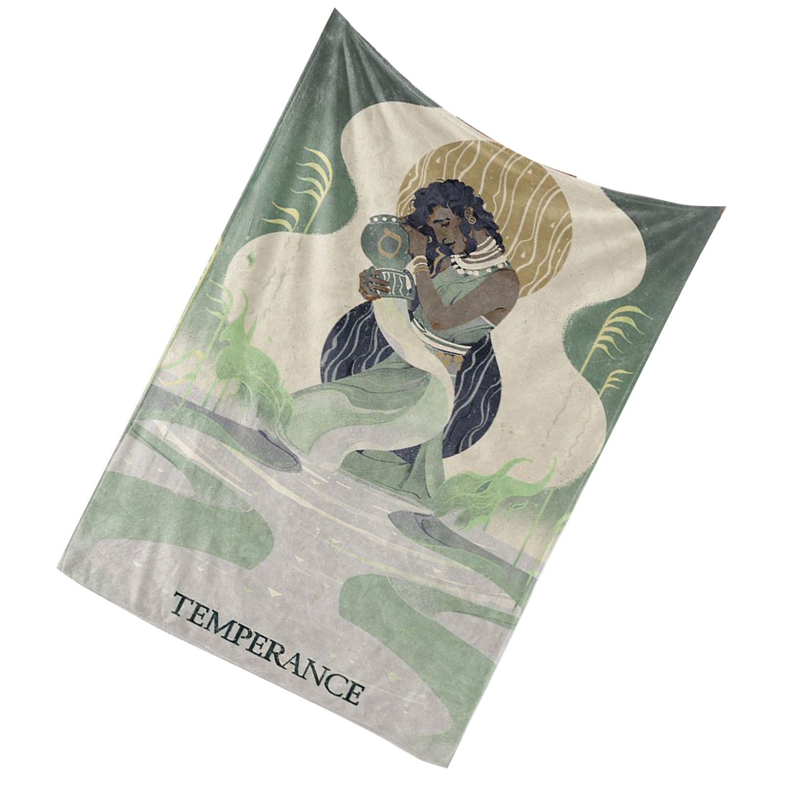 Personalisierte Tarotmatte Bl833-2 120x150cm, Weicher Bezug Mit Einzigartigem Muster, Ideal Zur Dekoration Oder Zum Spielen.
