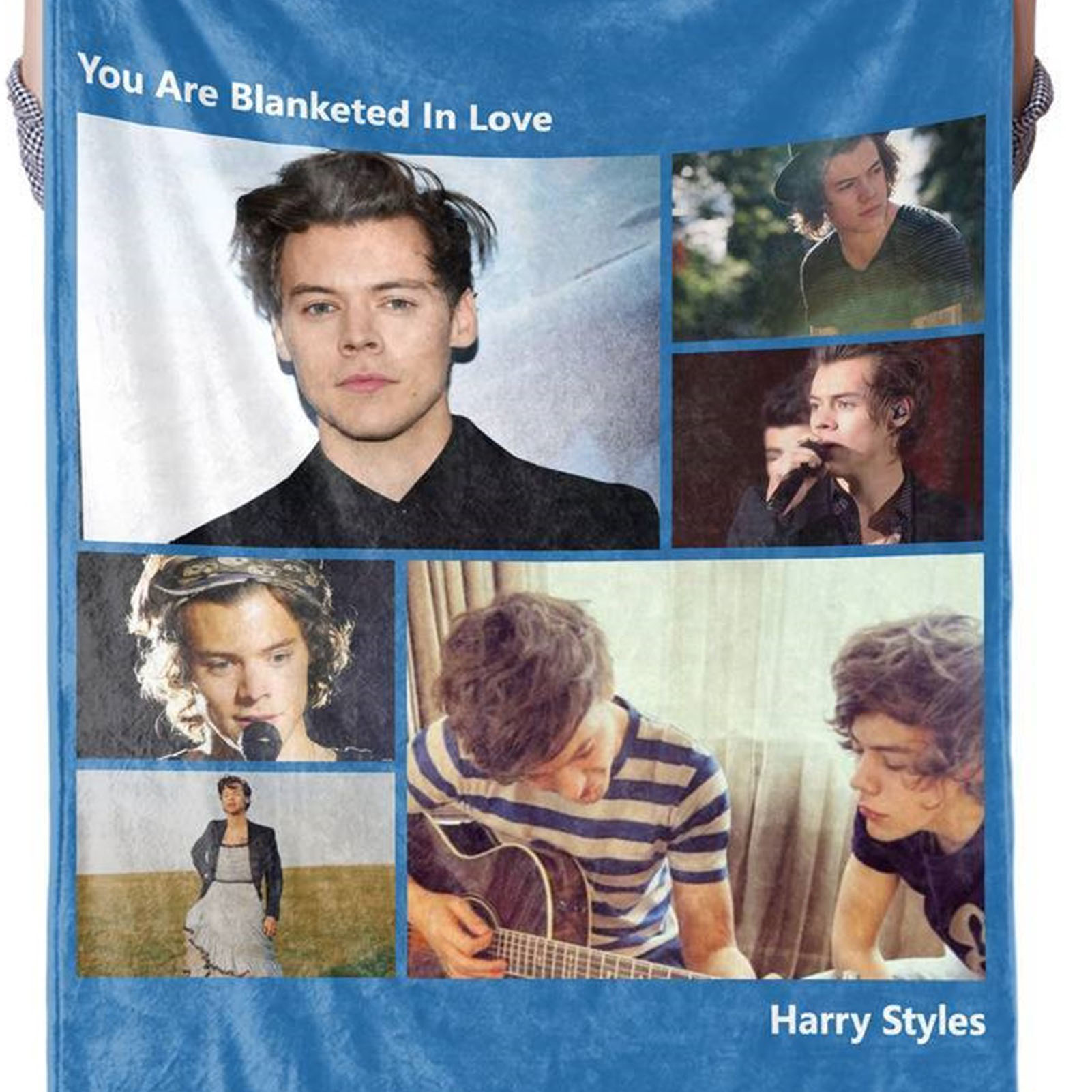 Personalisierter Harry Styles Sternenteppich Bl603c-5, 140 X 200 Cm, Marken-dekodecke