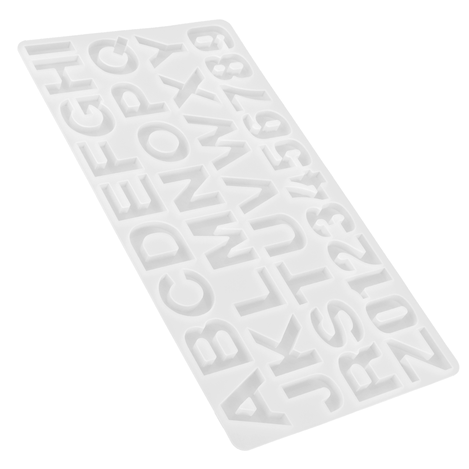 Silikonform Mit Buchstaben Und Zahlen, Diy-schokoladenpudding- Und Kuchengestaltung, Backwerkzeug