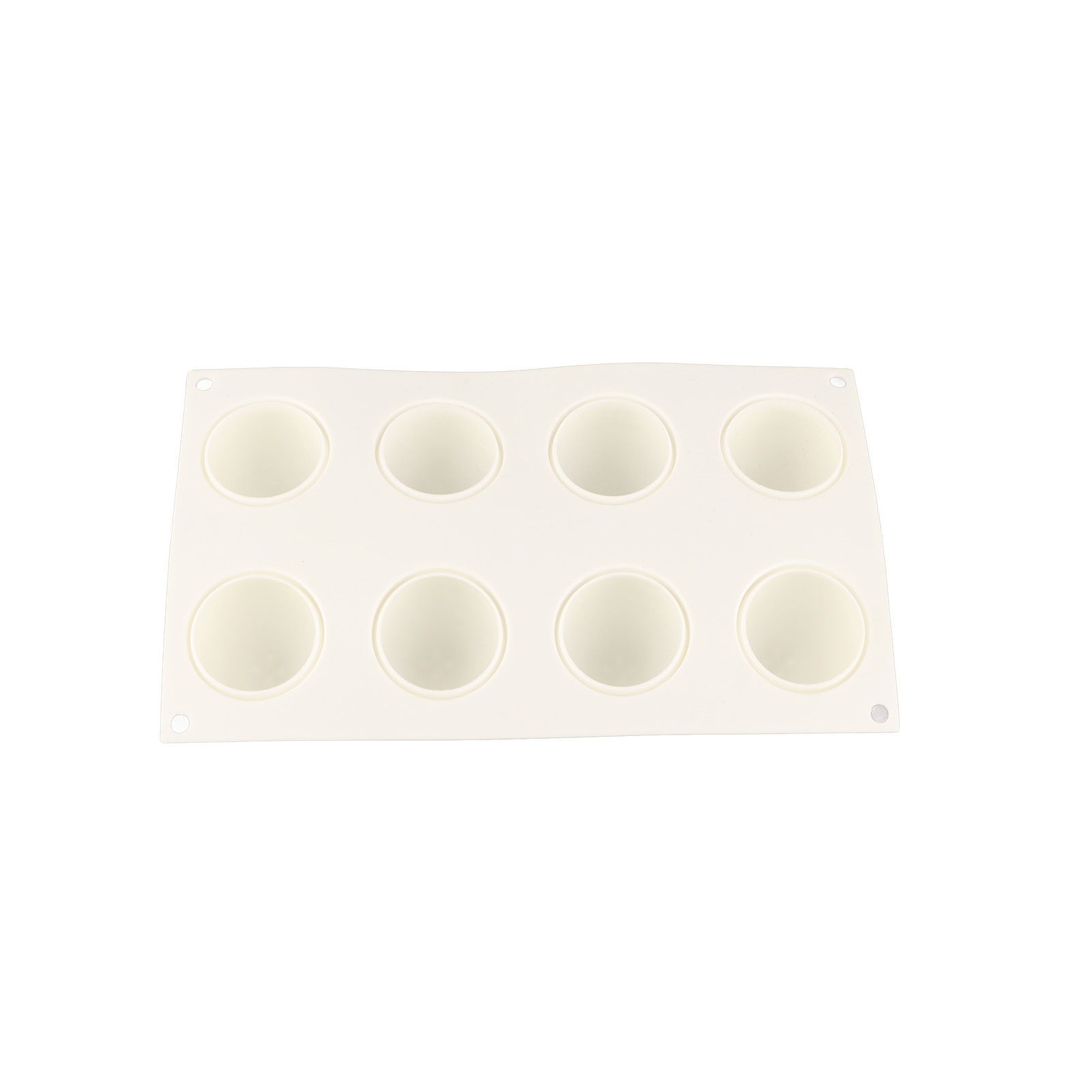 Eierförmige Kuchenform Mit 8 Mulden, Aus Antihaftbeschichtetem Silikon Für Selbstgemachtes Backen