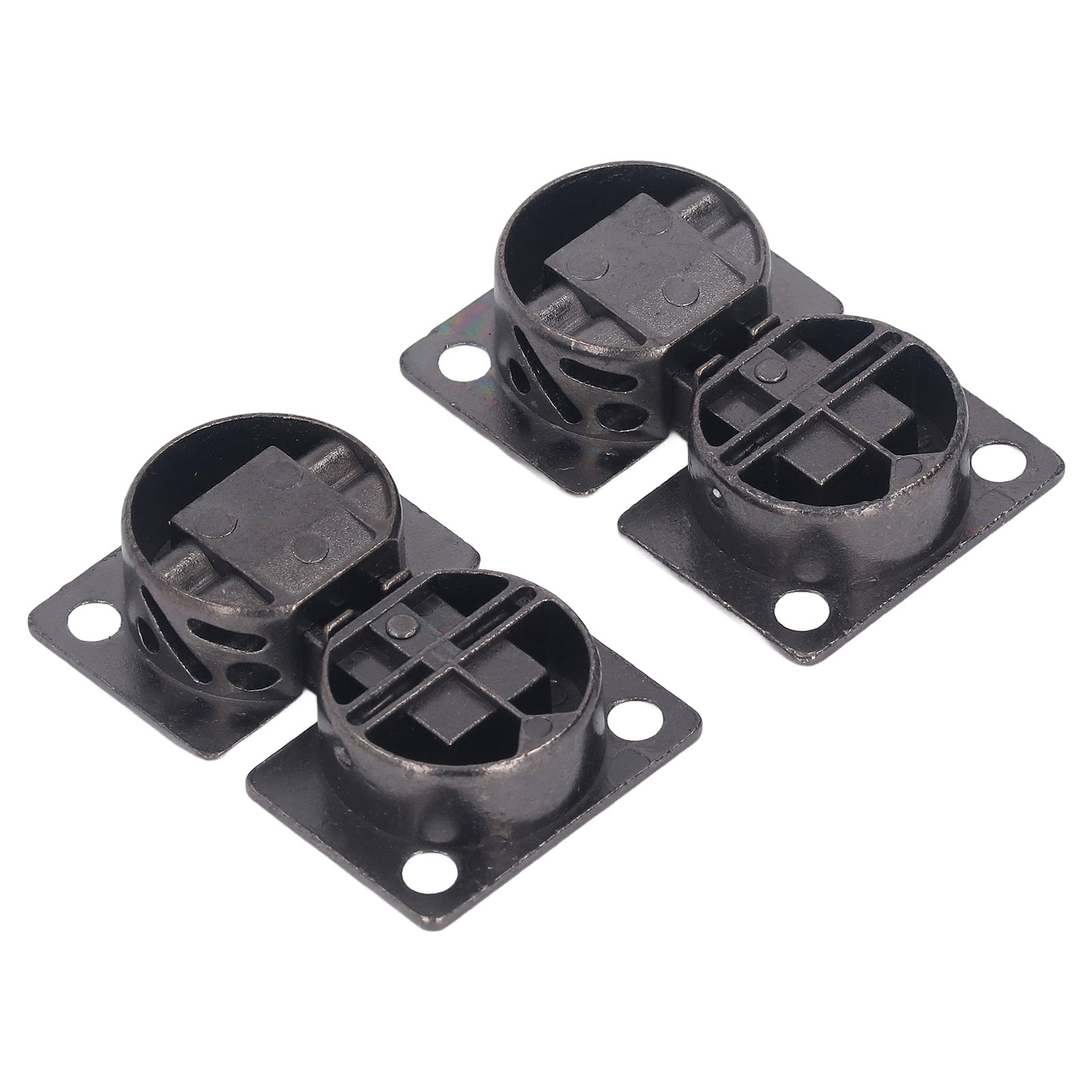 Set Aus 2 Türscharnieren Aus Zinklegierung, Korrosionsbeständig, 90°-winkel Für Schränke, Kommoden, Klapptüren.
