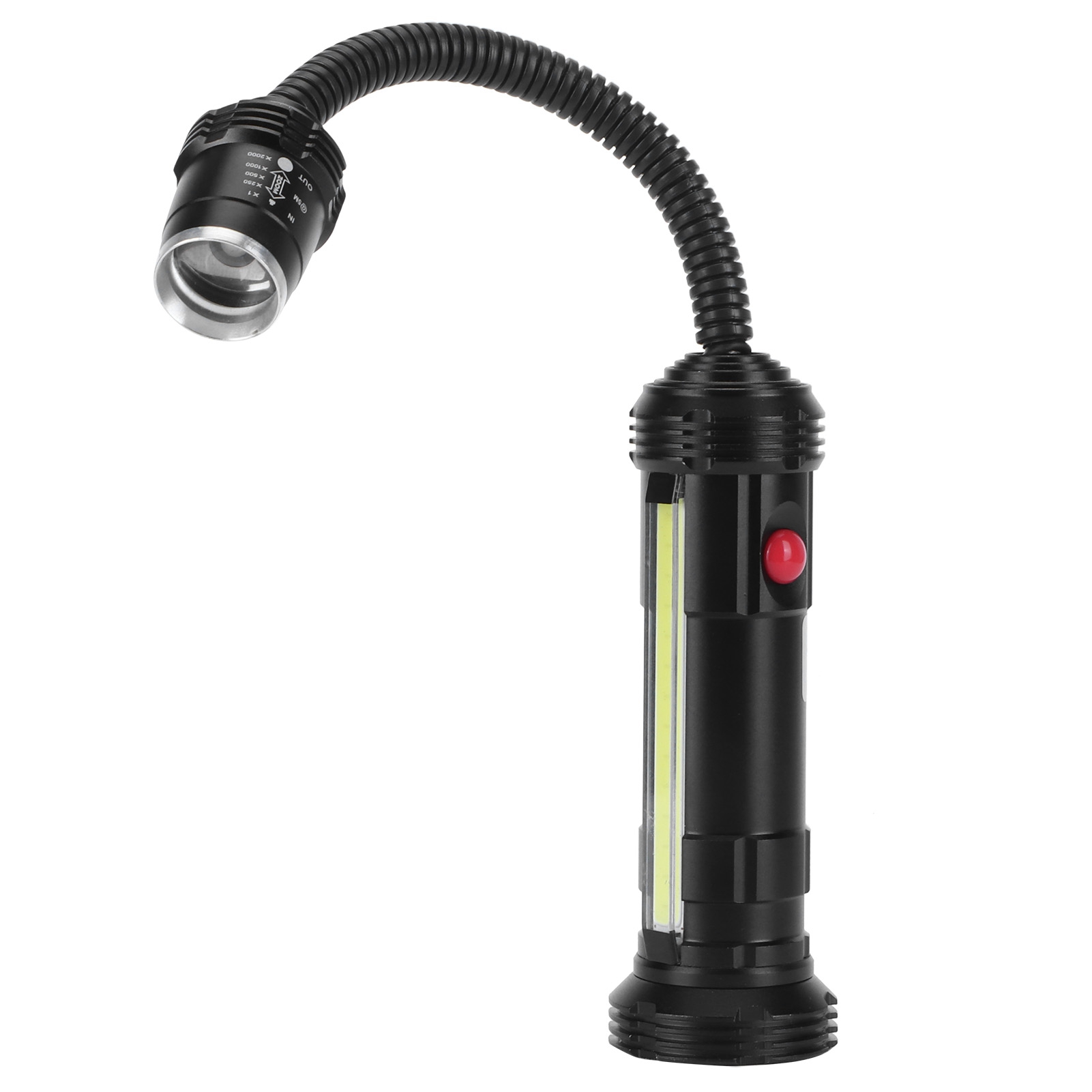Led-arbeitsleuchte Für Werkzeugmaschinen, Schwanenhals, Usb-aufladbar, Mit Magnetfuß, Für Drehmaschinen