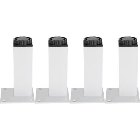 4 Verstellbare, Quadratische Sofabeine Aus Aluminiumlegierung, 120-mm-möbelbein, Schrankbeschläge