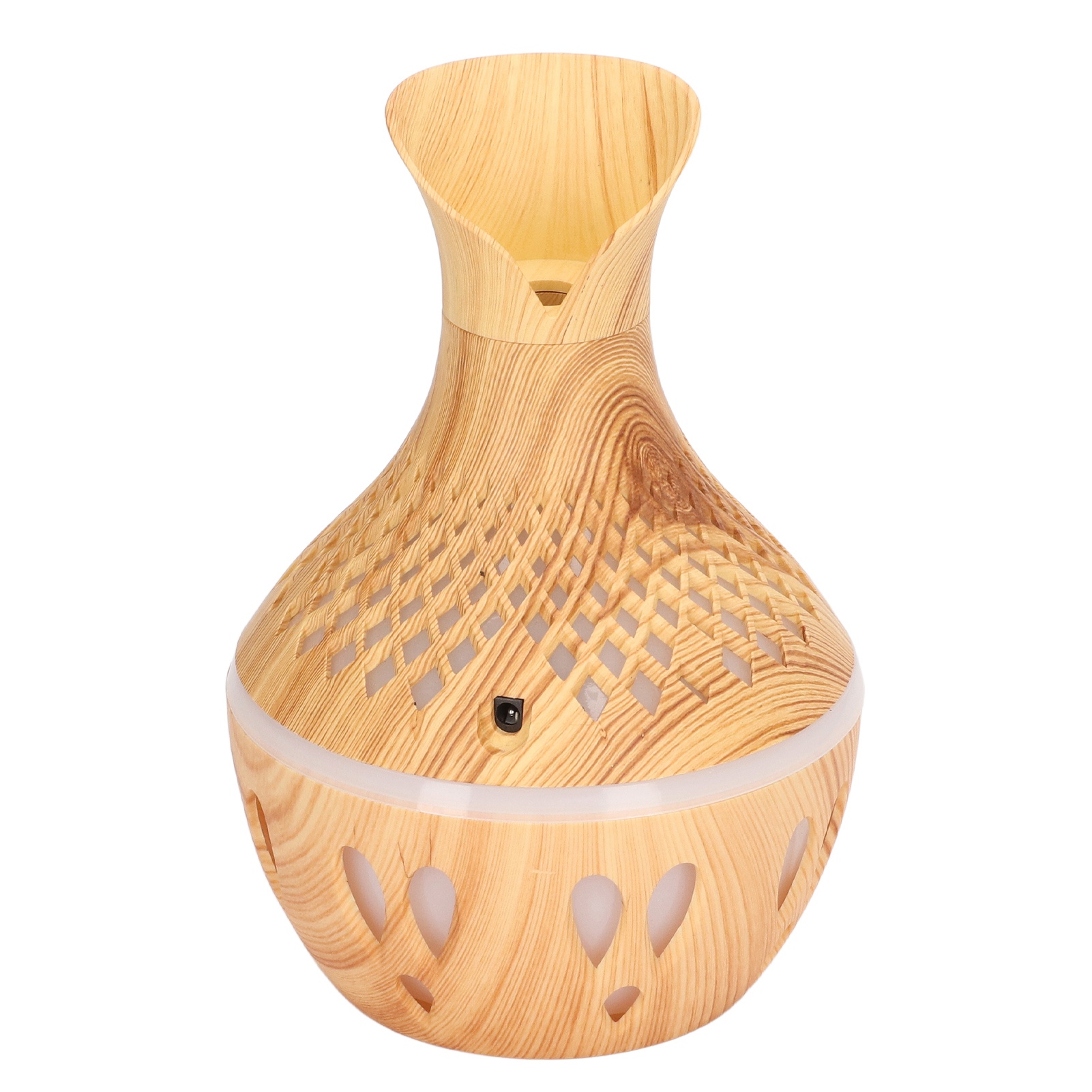 300-ml-aromatherapie-diffusor, Holzdesign, Usb-tischluftbefeuchter Mit Farbiger Led-beleuchtung Für Zuhause