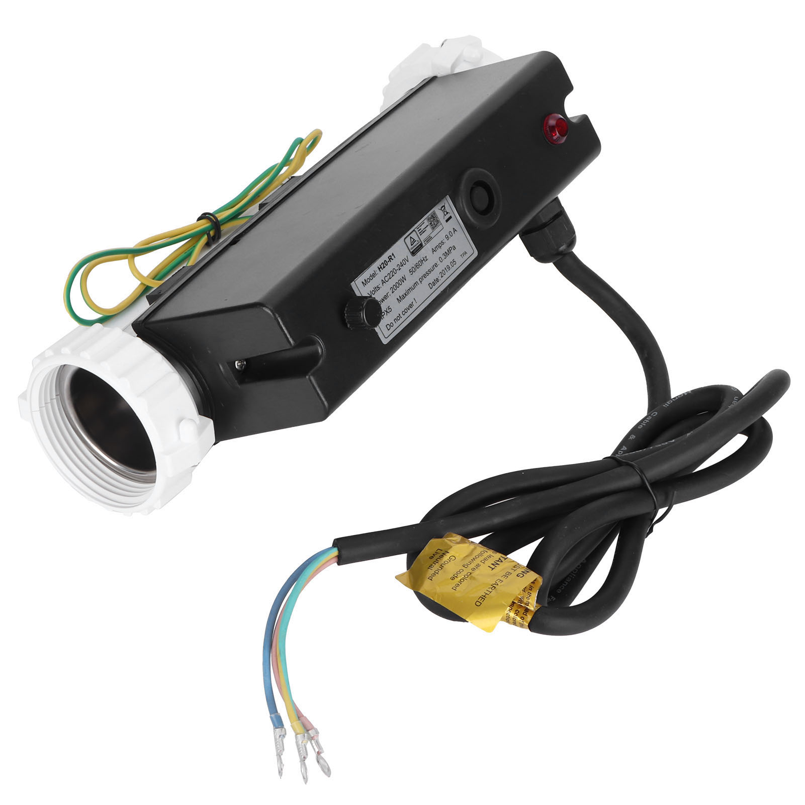 2-kw-badewannenheizung, Spa-thermostat, Umwälz-badewannenheizung, Whirlpool-heizung