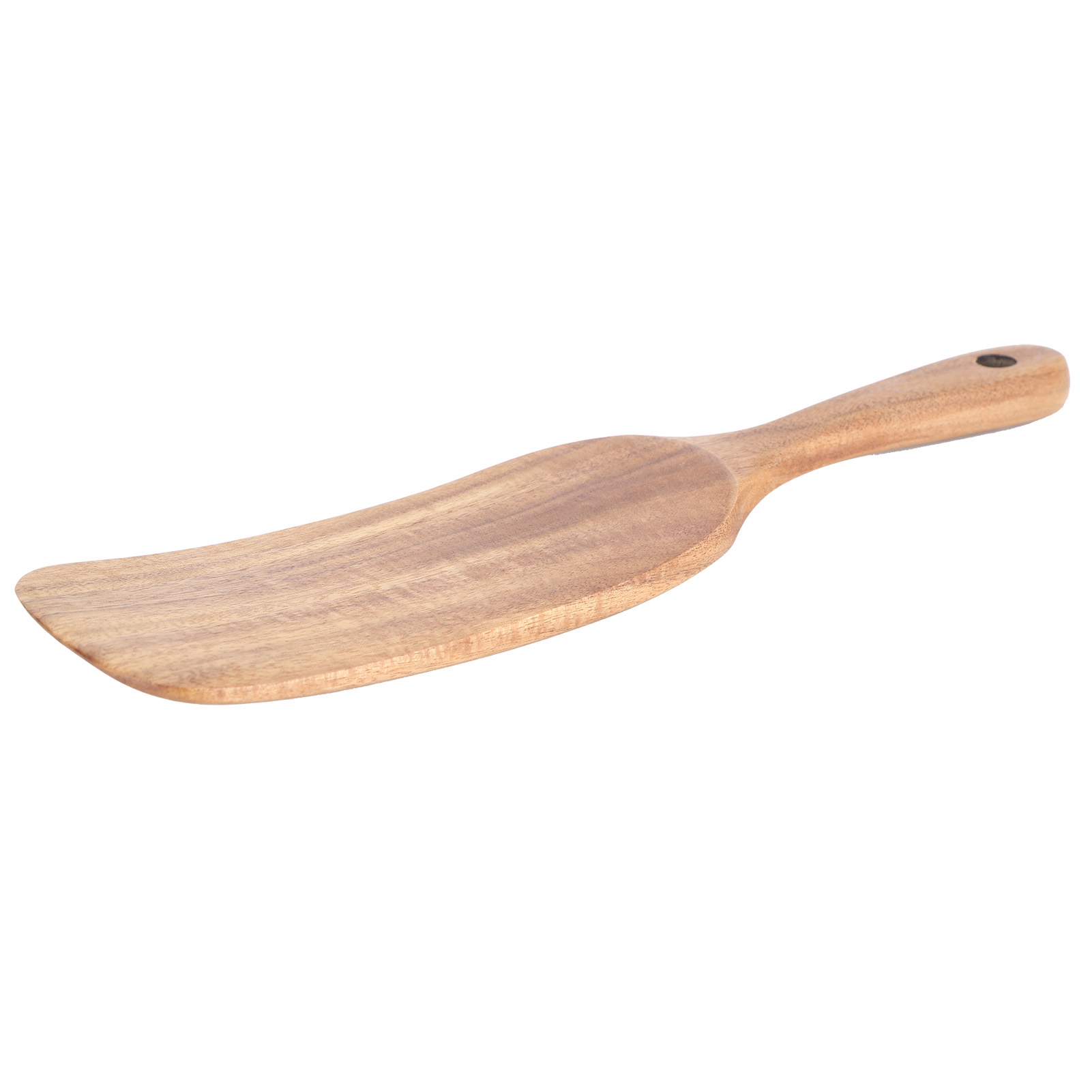 Teaklöffel Für Die Heimische Küche, Lebensmittelechtes Küchenutensil Aus Holz, Bratschaufel 26 X 6 Cm