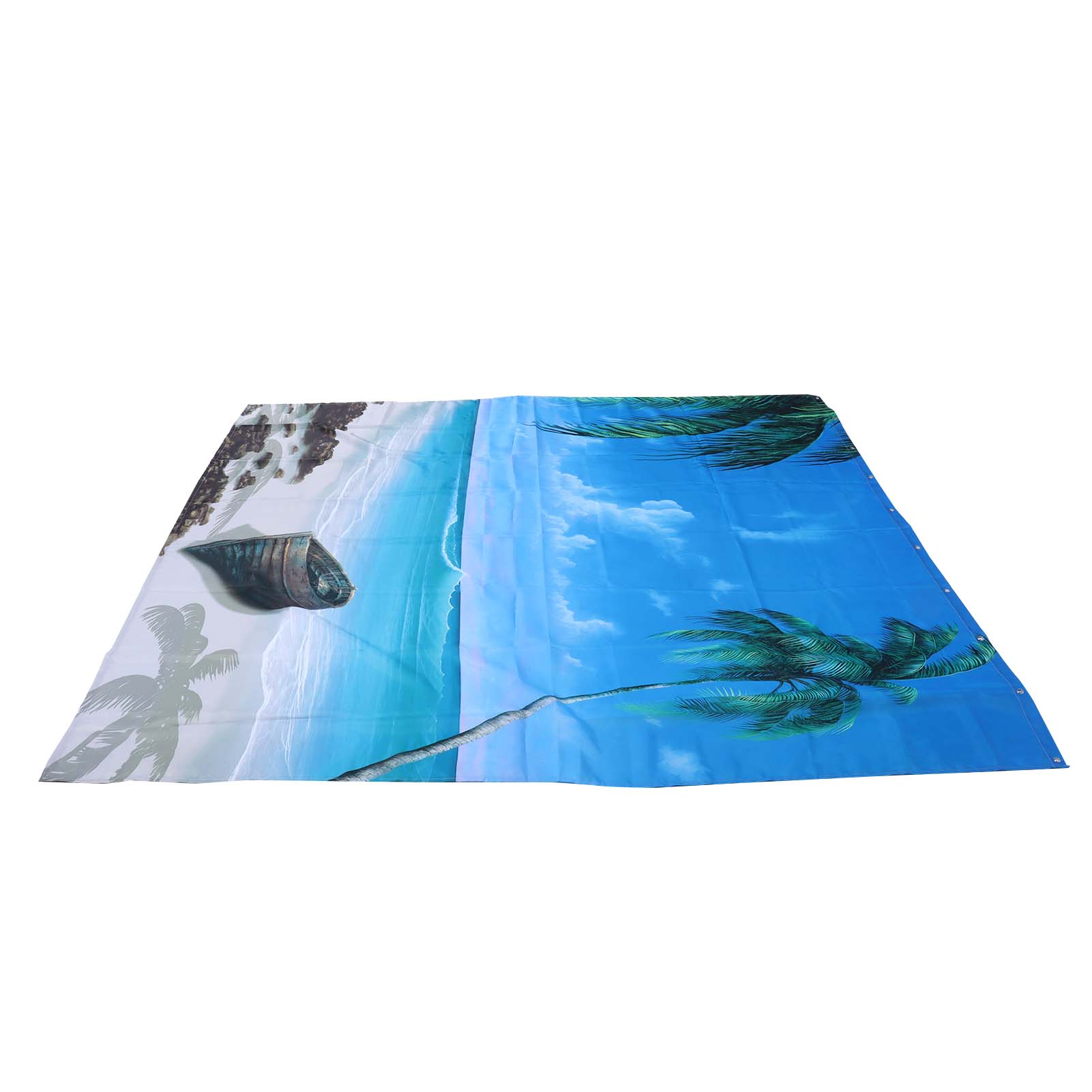 Duschvorhang Mit Haken, Kein Bohren Erforderlich, Badezimmeraccessoire 150 X 180 Cm, Komplettset