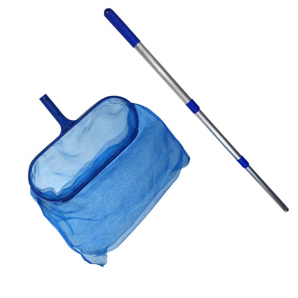 Schwimmbadnetz Mit Teleskopgriff, Poolskimmer, Laubkescher, Reinigungszubehör Für Schwimmbäder Und Whirlpools