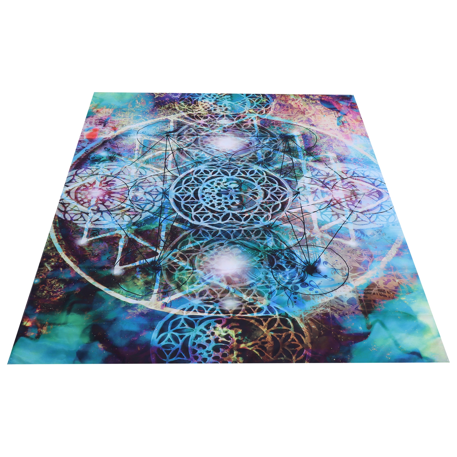 Wandbehang Aus Polyester Mit Abstraktem Geometrischem Muster, Dekorative Wandverkleidung Für Zuhause, 150 X 130 Cm