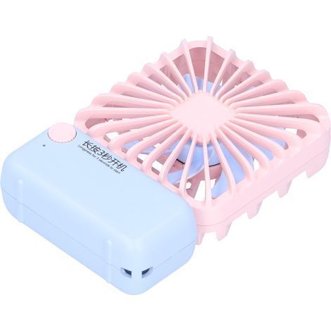 Tragbarer, Per Usb Aufladbarer Nackenventilator, Verstellbar, Für Zuhause, Studentenwohnheim Und Den Sommerlichen Outdoor-einsatz
