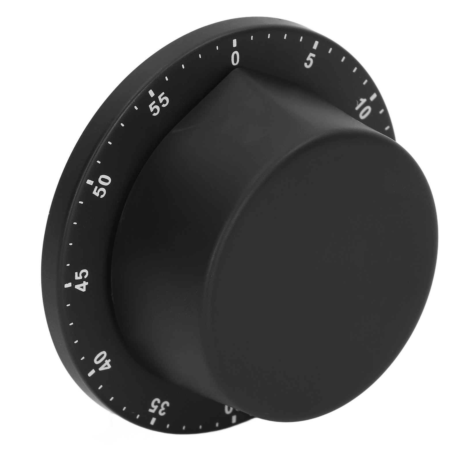 Mechanischer Küchentimer Aus Edelstahl 304, Magnetisch, Schwarz, Kochuhr Für Köche