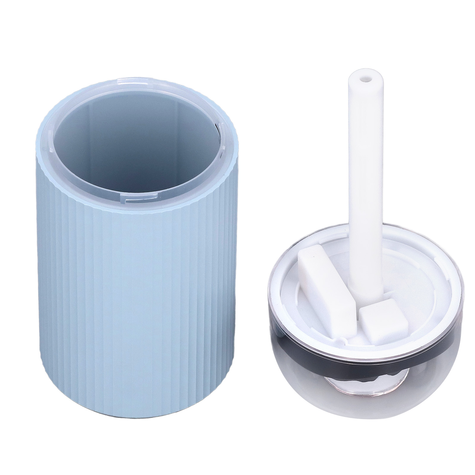 Kleiner 2-in-1-luftbefeuchter Mit 300 Ml Fassungsvermögen, Tragbarer Nebelfunktion Und Blauem Nachtlicht, 5v-usb-stecker Für Auto Oder Büro.