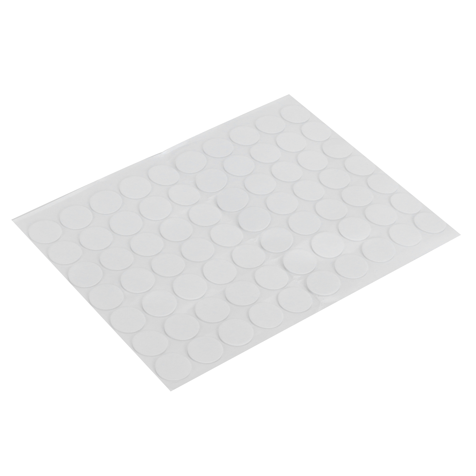 Konvolut Von 70 Runden Acrylglasaufklebern, Transparentes Doppelseitiges Klebeband Zur Befestigung