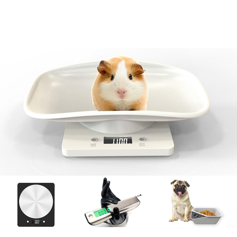 Digitale Haustierwaage (10 Kg), Multifunktionale Küchenwaage Mit Lcd-display, Elektronische Babywaage, Haustierzubehör