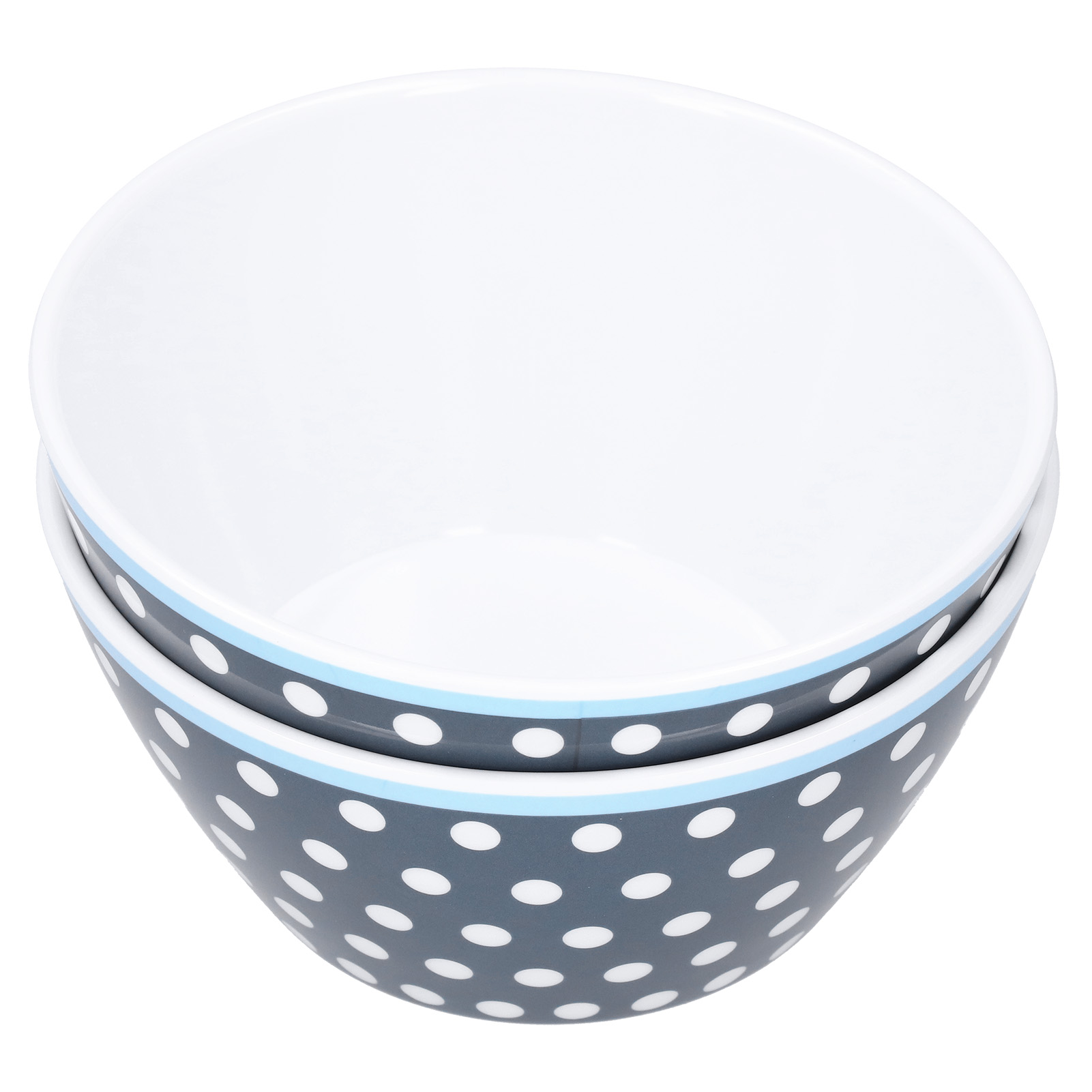 4er-set Salatschüsseln, 15 Cm, Porzellan-geschirrset, Mitternachtsblau-imitation, Küchengeschirr
