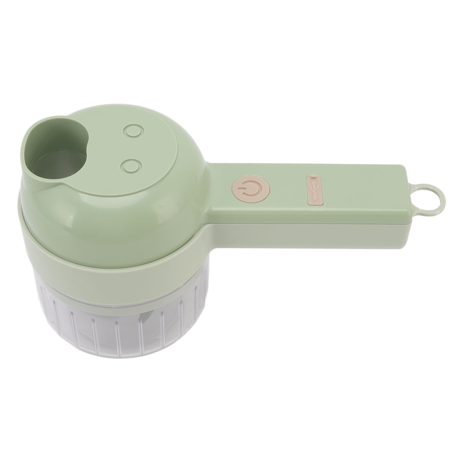 4-in-1 Elektro-zerkleinerer, 200 Ml, Usb-aufladbar, Kabellos, Für Knoblauch, Gemüse, Mini-küchenmaschine Für Unterwegs