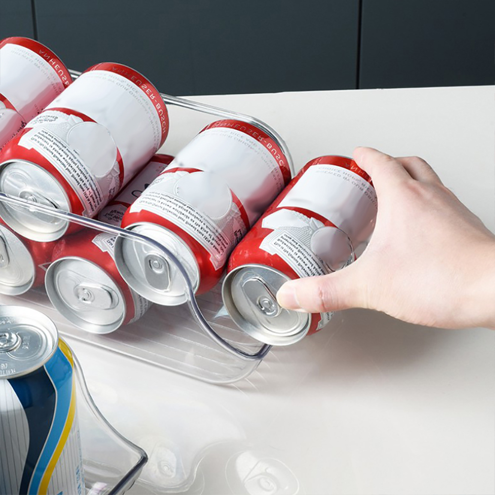 Set Mit 3 Dosenhaltern Für Kühlschrank, Getränkeorganizer, Küchenschrank-aufbewahrungsregal, Getränkehalter.