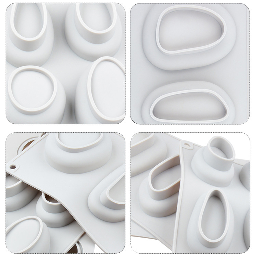 3d-kuchenform In Kopfsteinpflasterform, Silikon-backform Mit Kieselstruktur, Zum Backen Und Dekorieren