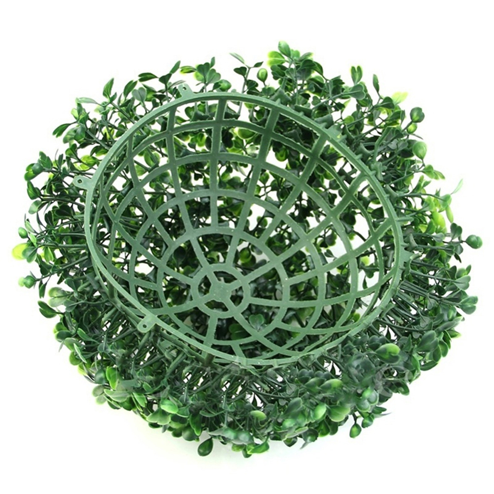Grüne Kunststoff-pflanzenkugel Für Zuhause, Garten, Hochzeiten Und Partys – Kunstrasenkugel