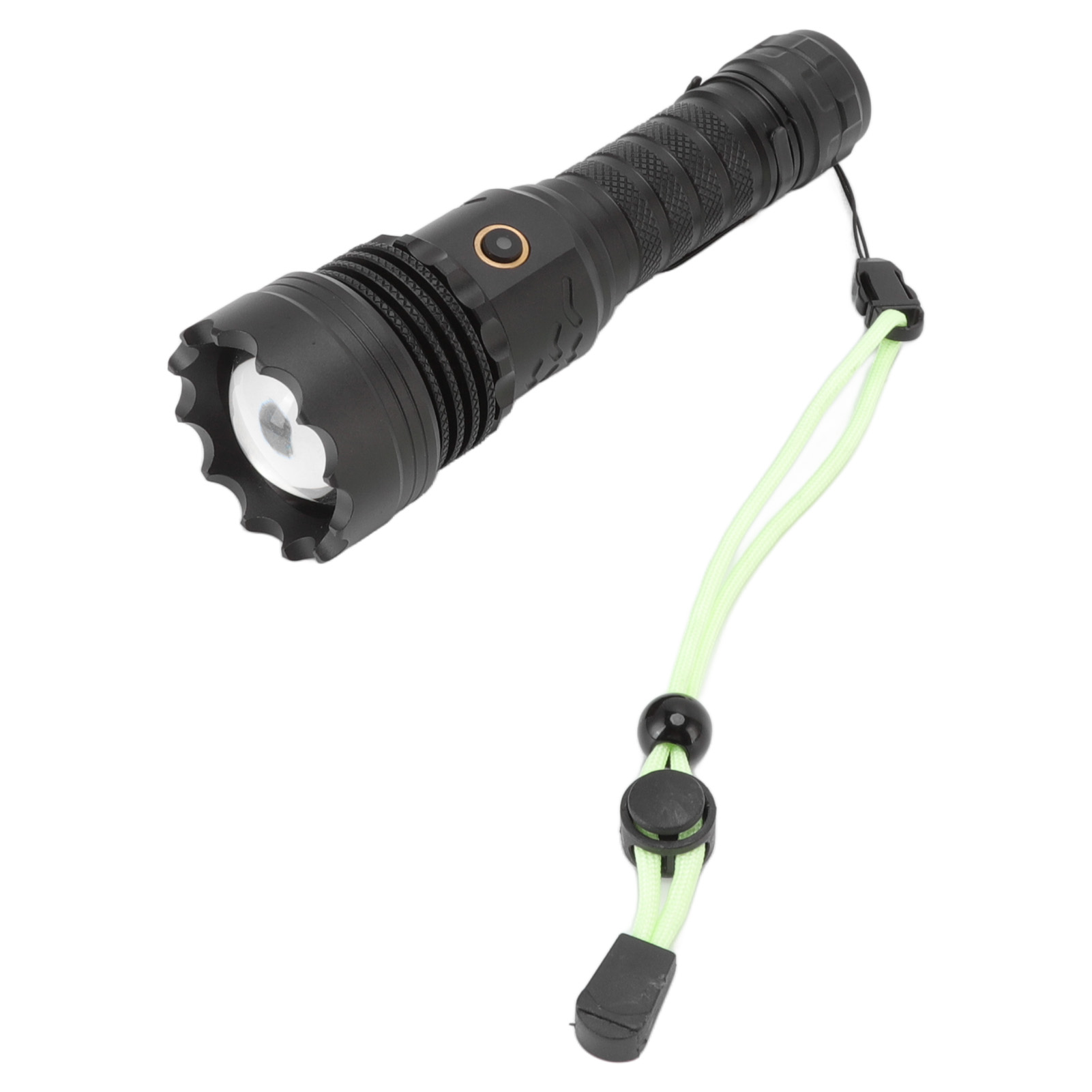 5800lm Led-taschenlampe, Wasserdicht, Usb-aufladbar, 5 Lichtmodi, Zoombar, Outdoor-lampe Für Camping Und Notfälle.