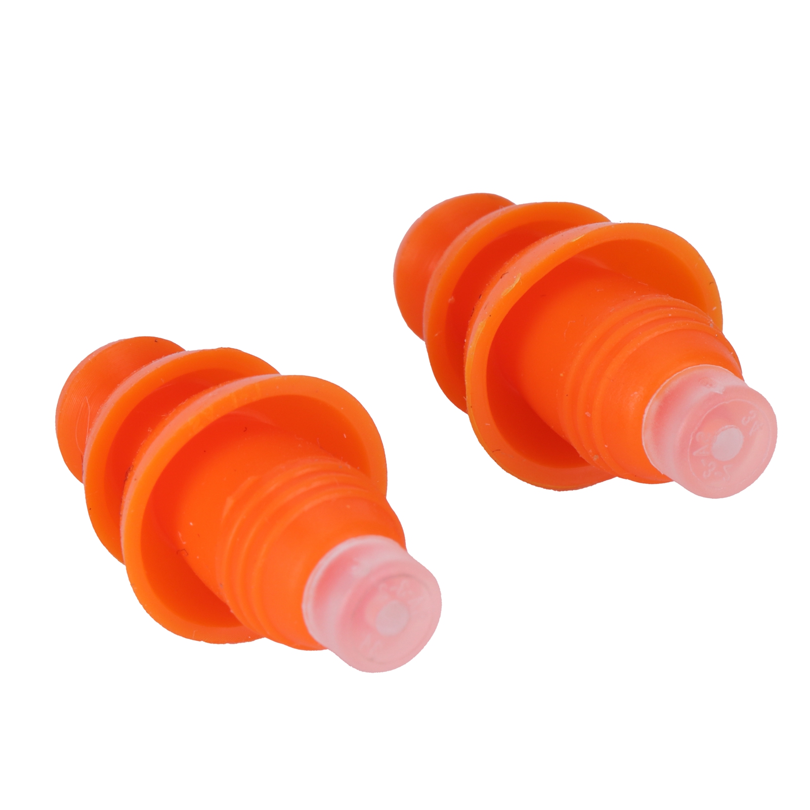 Wiederverwendbare, Wasserdichte Silikon-ohrstöpsel Zur Geräuschreduzierung Beim Schwimmen Und Schlafen (orangefarbene Schachtel)