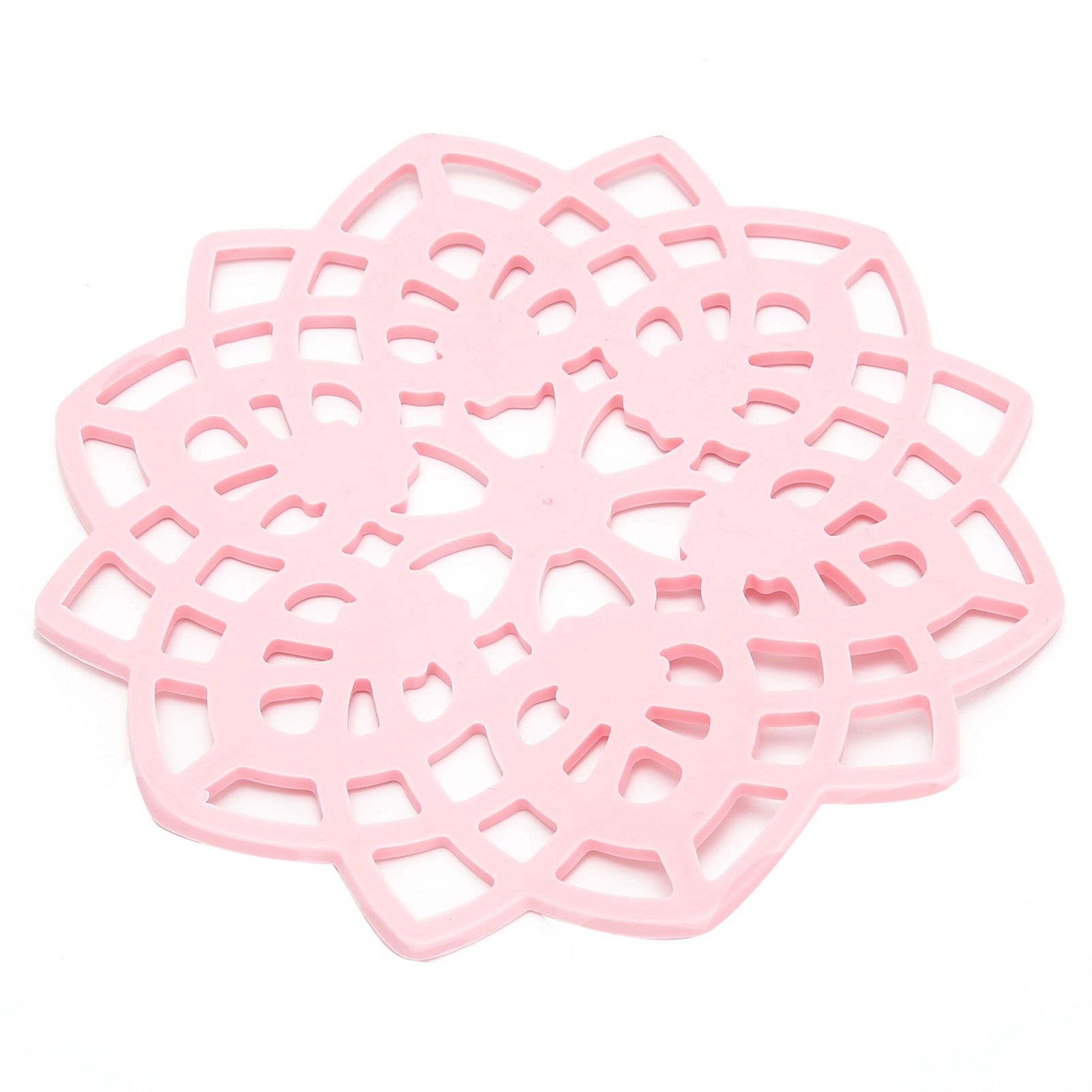 Rosa Platzset, Isolierter, Perforierter Untersetzer Für Tassen, Schüsseln Und Pfannen, Küchenaccessoire