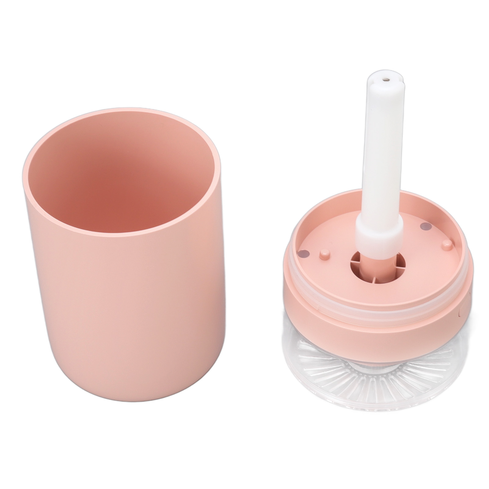 Mini-luftbefeuchter, Tragbar, 250 Ml, Usb-anschluss, Kristallstein, Für Auto, Büro, Schlafzimmer, Wohnzimmer, Rosa