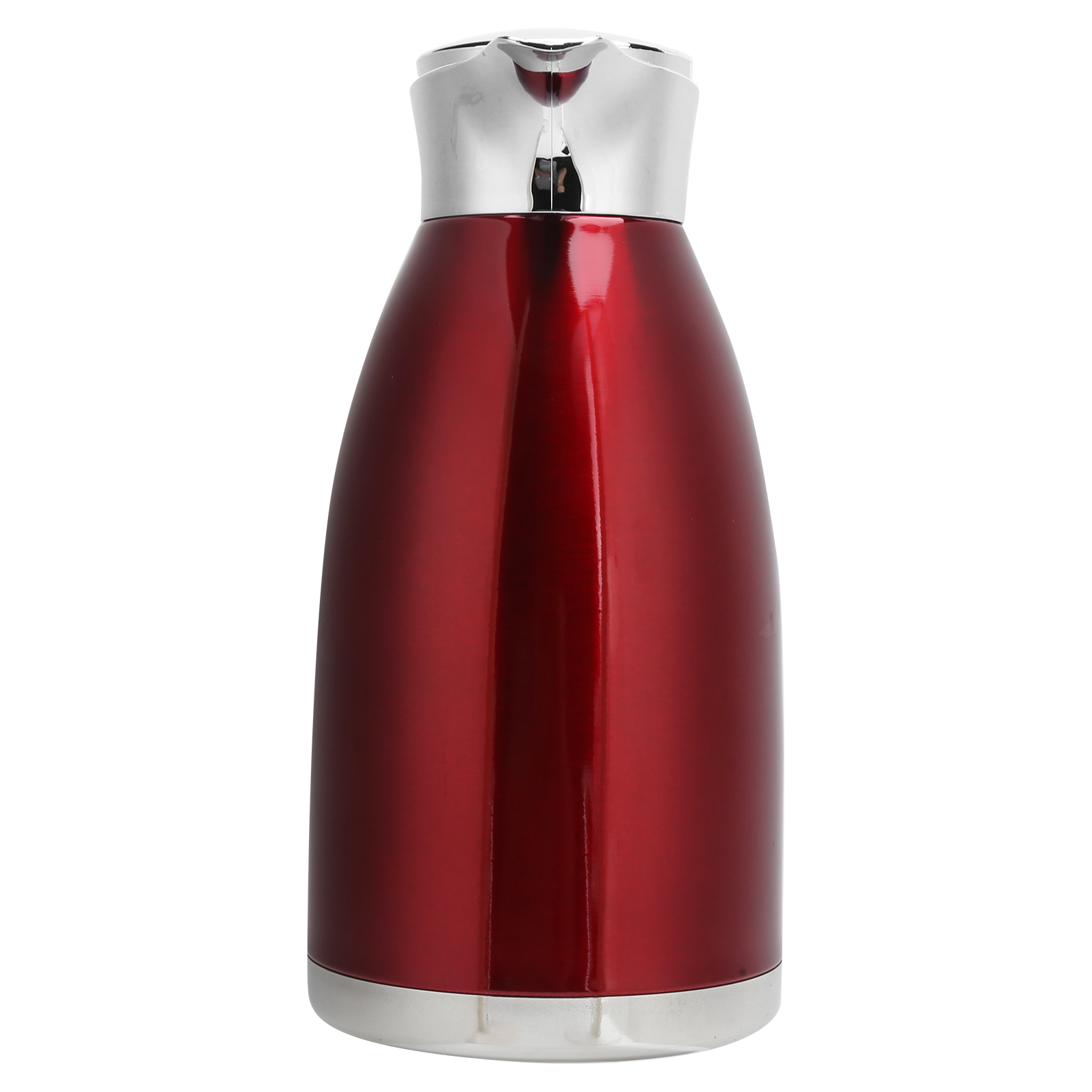 2-liter-thermoskanne Aus Edelstahl Mit Doppelwand Und Vakuumisolierung Für Kaffee Und Tee (rot)