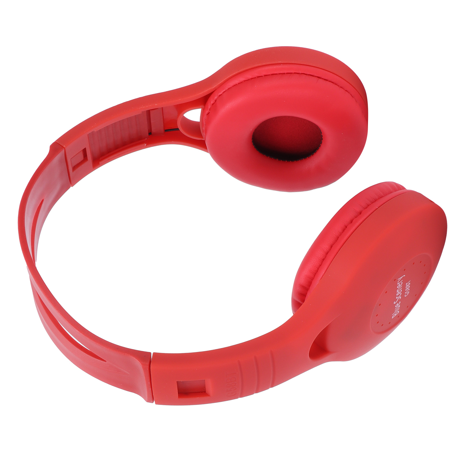 G58 Bluetooth-headset, On-head, Stereo, Bluetooth 5.0, Kabellose Sport-ohrhörer, Rot