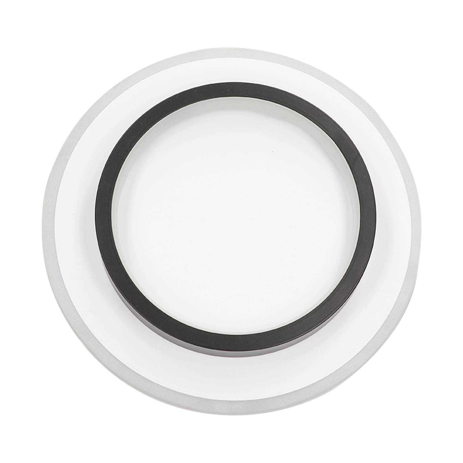 Moderne Schwarze Led-deckenleuchte Für Flur, Innovative Deckenleuchte 85–265 V, Weißes Licht, Elegante Innenbeleuchtung