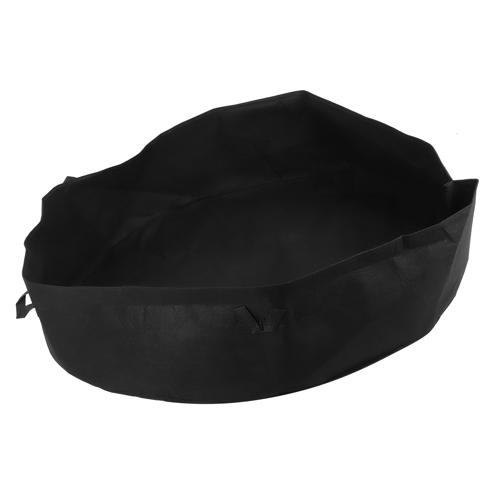 Runder Pflanzsack Mit Griff, Für Gemüsebeete, Anzuchtbeutel Für Setzlinge, Für Den Hausgebrauch, Schwarz, 120 X 30 Cm