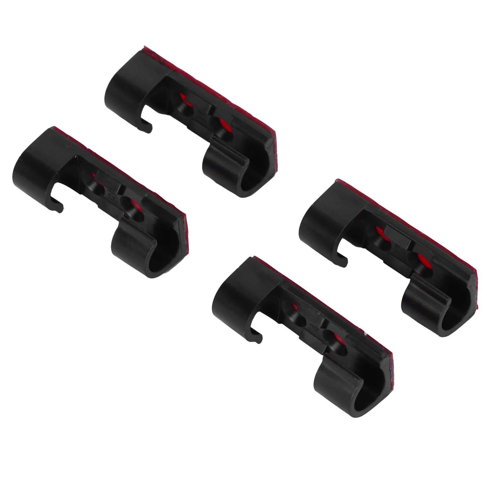 Packung Mit 20 Selbstklebenden Kabelclips, Schwarzer Schreibtisch-organizer