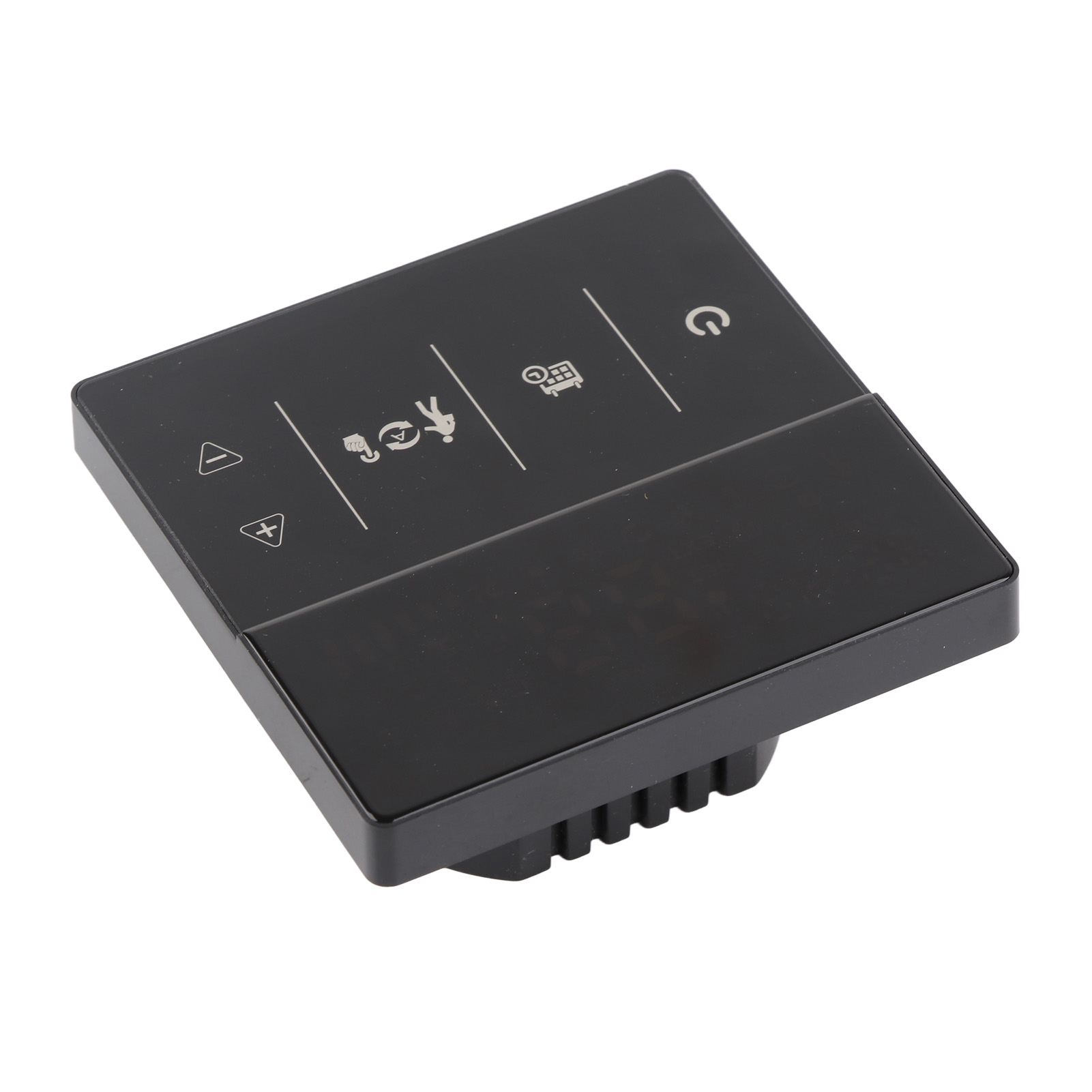 Intelligenter Thermostat Mit Touchscreen, Schwarzem Display, 90–240 V, Wlan, Sprachsteuerung, Smart-home-app, Temperaturregler