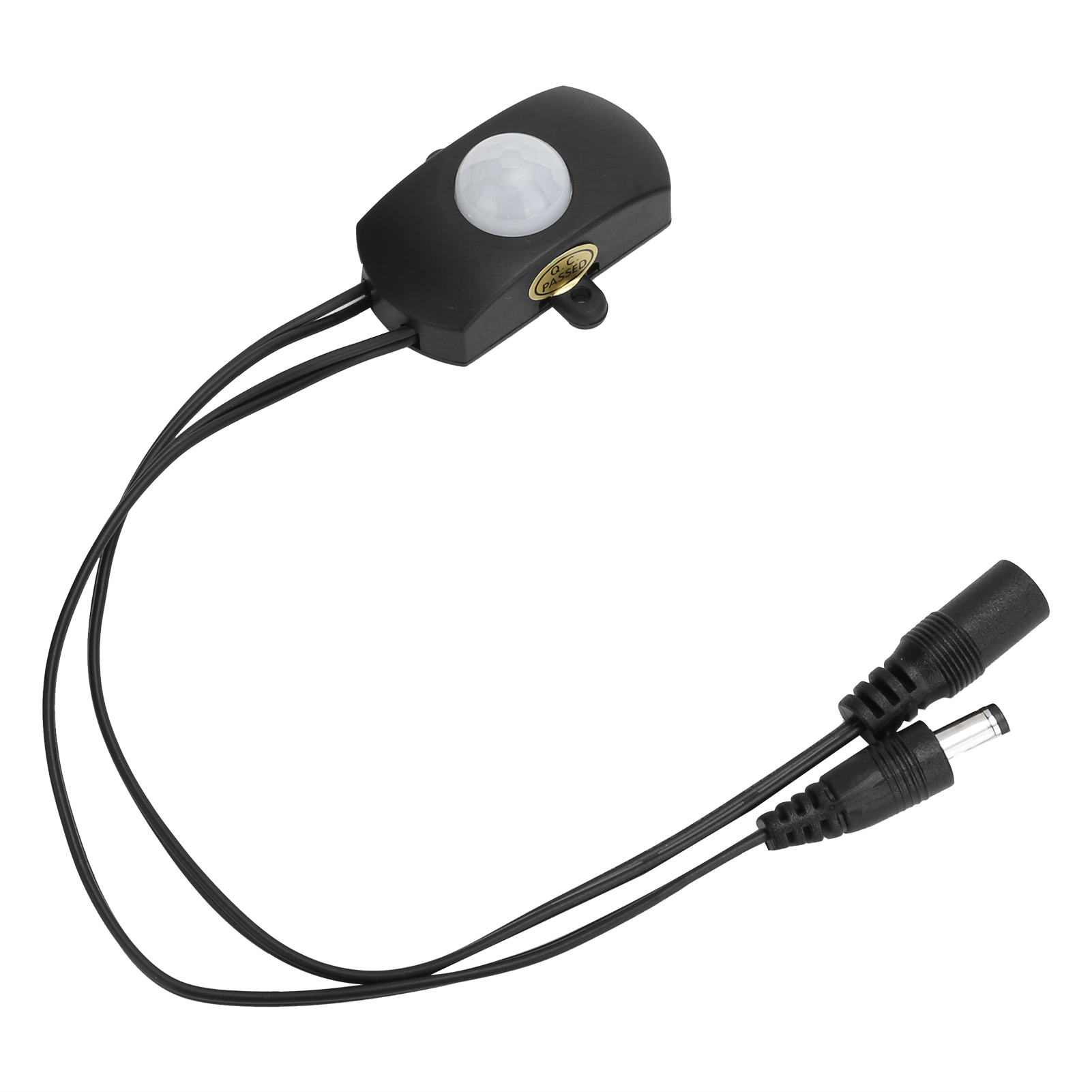 Dc6v-24v Led-streifenleuchte Mit Infrarot-bewegungsmelder, Schwarzer Bewegungsmelder Für Lichtstreifen
