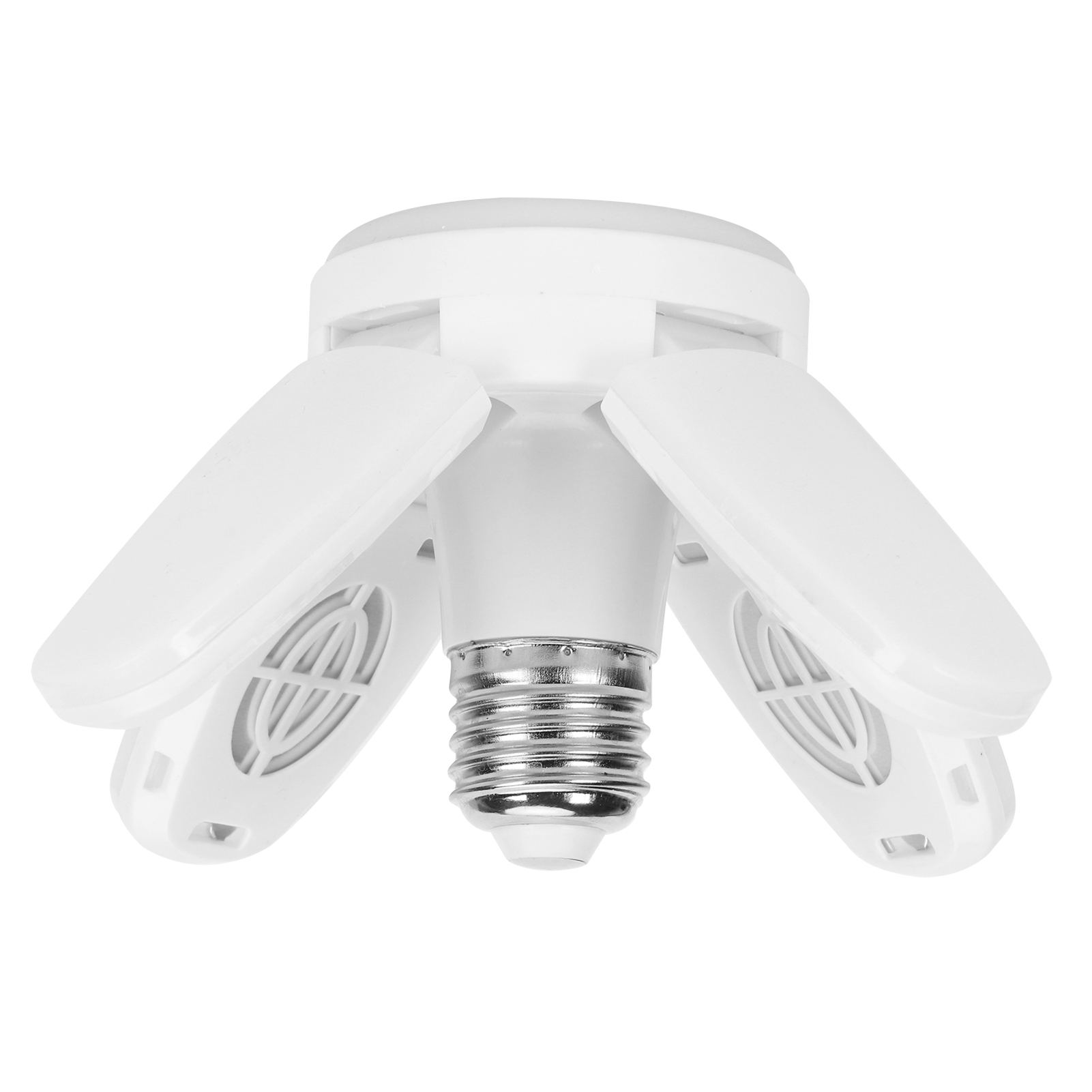 E27 38w Faltbare Und Verformbare Led-deckenleuchte Für Garage, Weiß, 85v-265v, Dekorative Lampe