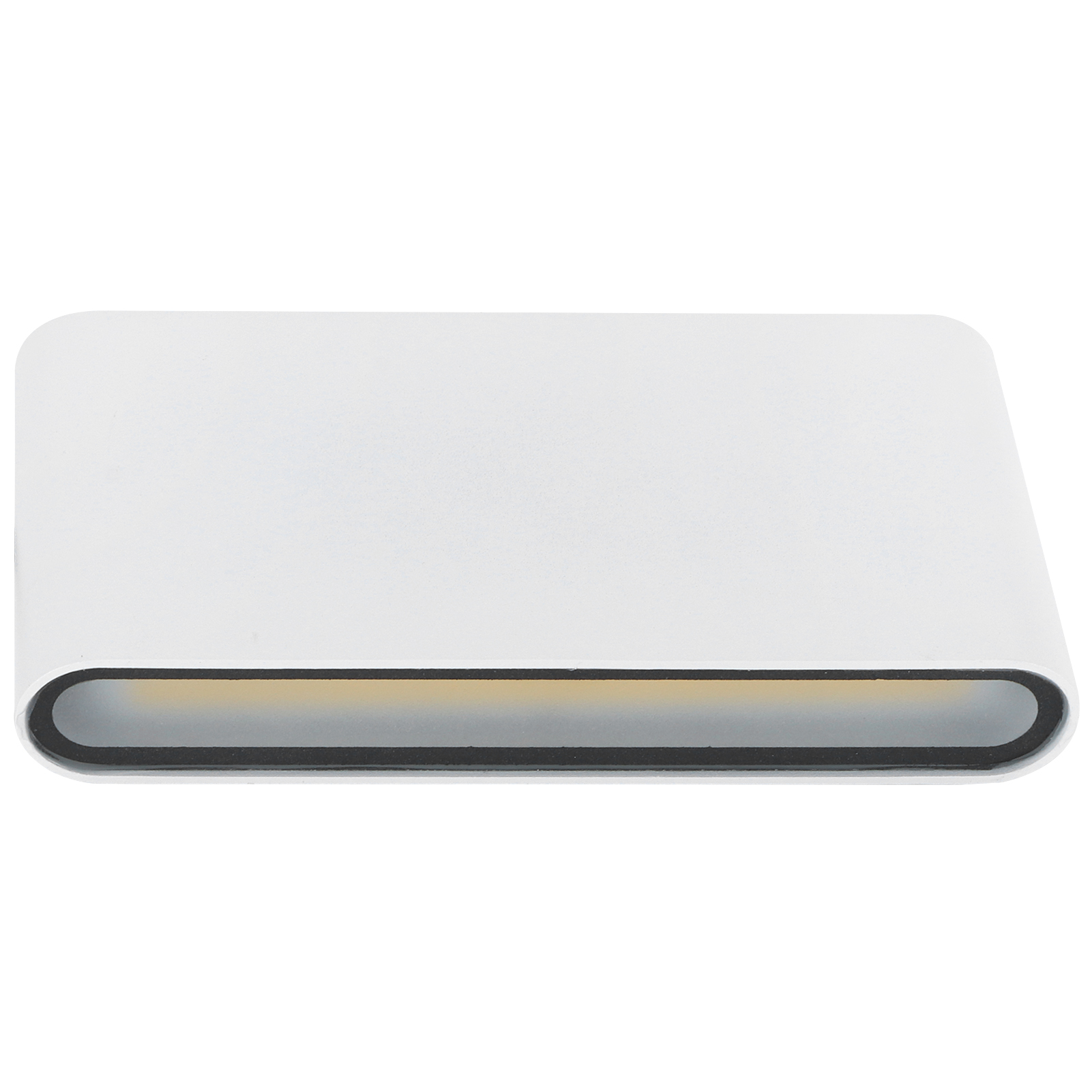 12w Cob Led-wandleuchte, Aluminium, Für Den Außenbereich (garten), Ip65 Wasserdicht, Ac85-265v (weißes Gehäuse, Warmweißes Licht)