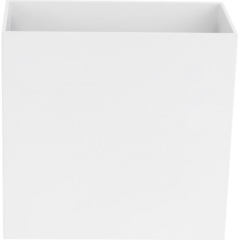 Quadratische, Weiße Led-wandleuchte (7 W), Warmweißes Licht, 100–265 V, Für Schlafzimmer, Flur, Veranda Und Balkon
