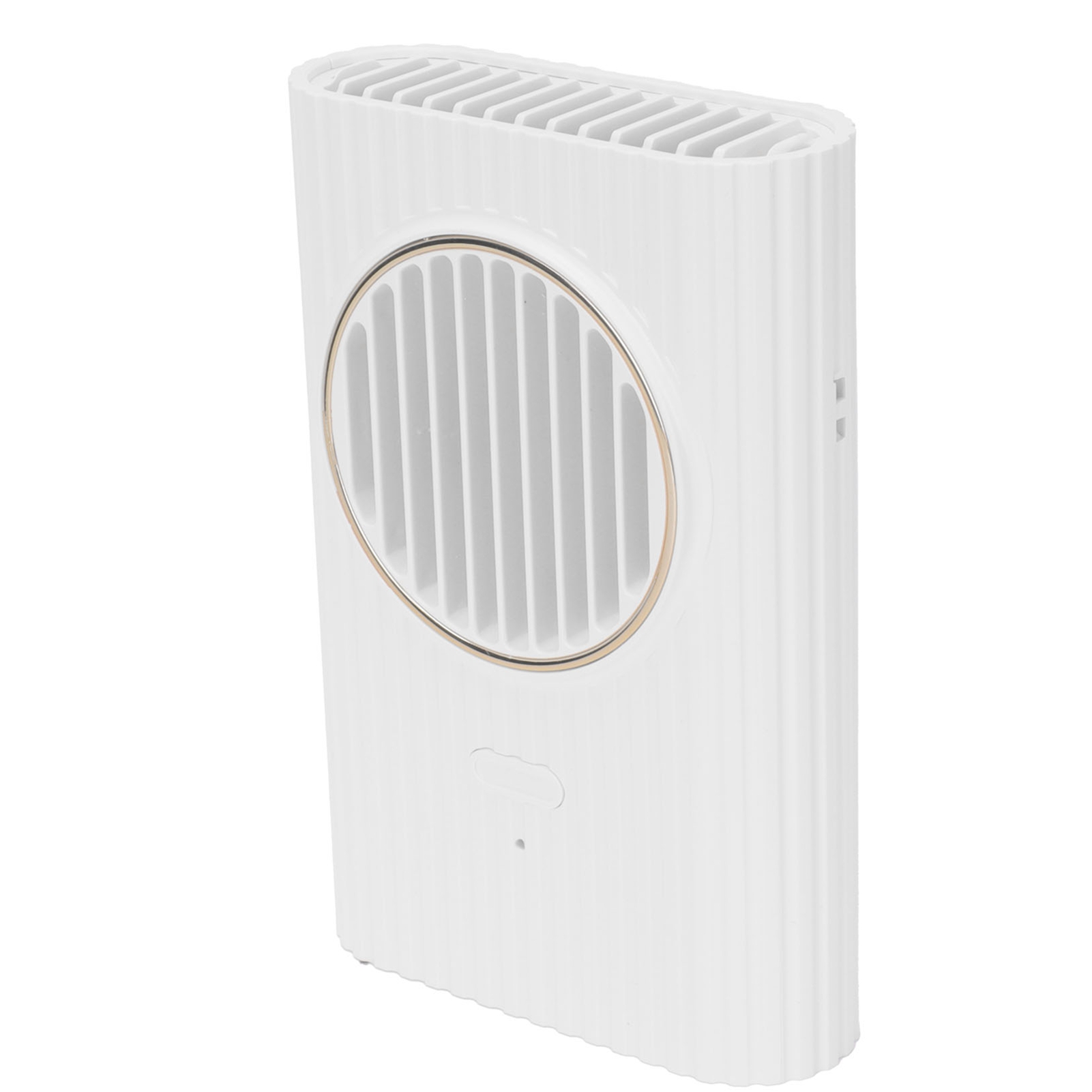 Tragbarer, Wiederaufladbarer Mini-tischventilator Mit Usb-anschluss, Weiß, Für Zuhause, Schlafzimmer
