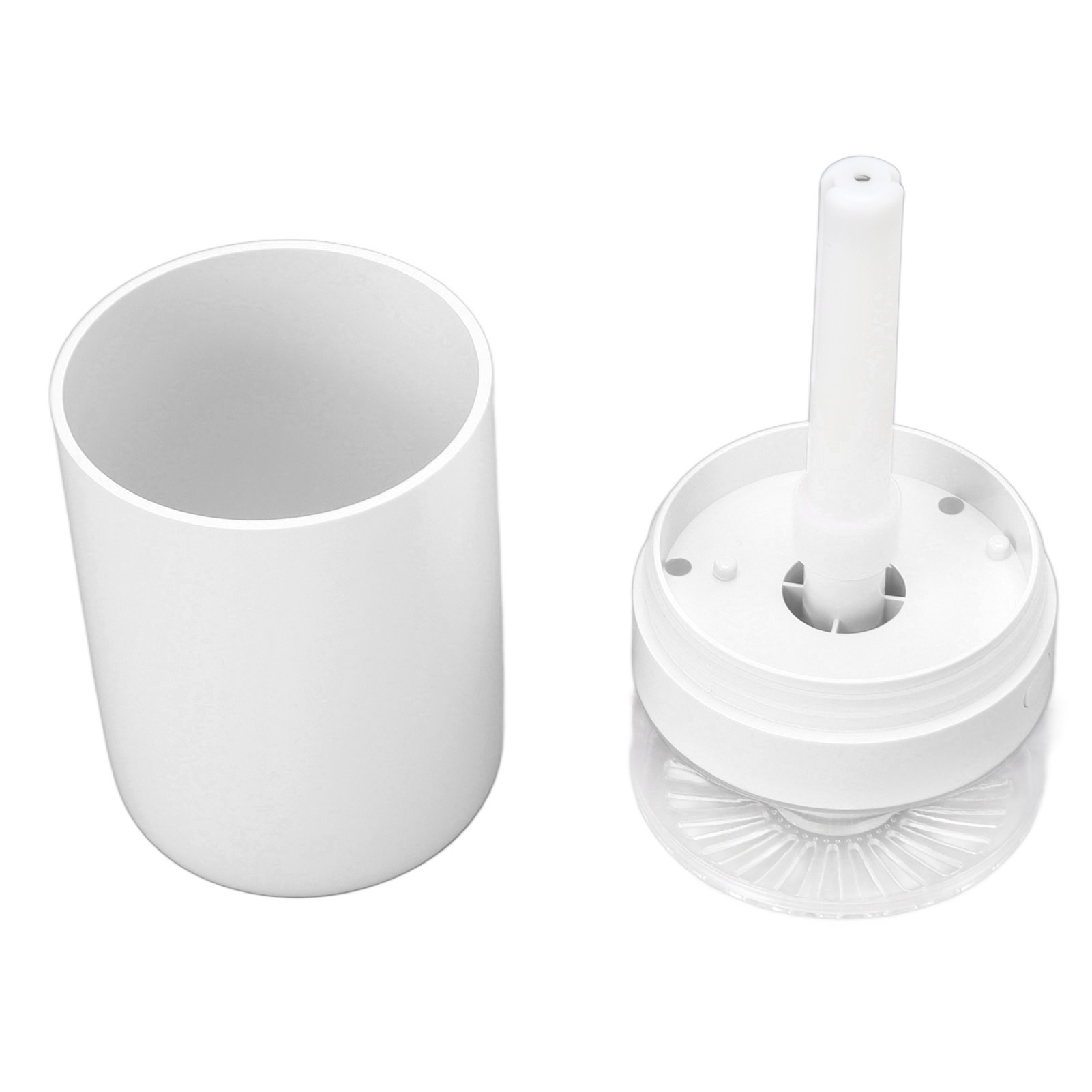 Tragbarer 250-ml-usb-luftbefeuchter Mit Weißem Kristallstein Für Auto, Büro, Schlafzimmer Und Wohnzimmer