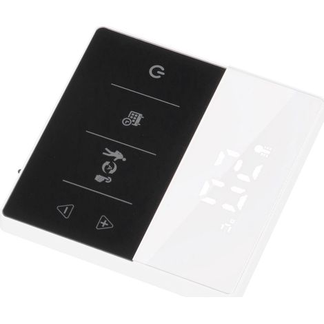 Hy609wifi-we Wlan-wandthermostat, Heizungstemperaturregler 110–250 V, Schwarz Und Weiß