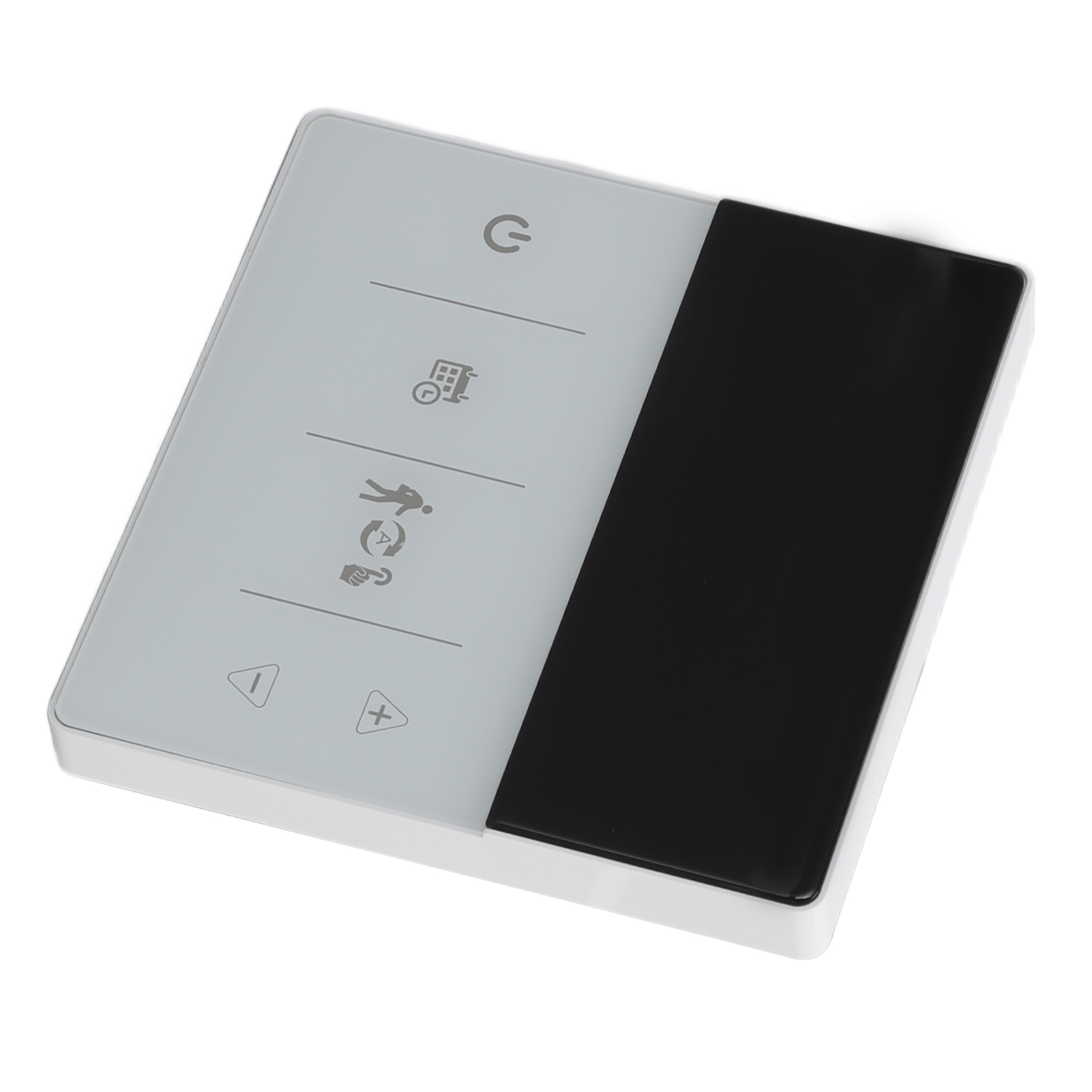 Intelligenter Wlan-thermostat Mit Touchscreen, Sprachsteuerung Und Smartphone-app, Für Zuhause/hotel, 90–240 V, Schwarz/weiß