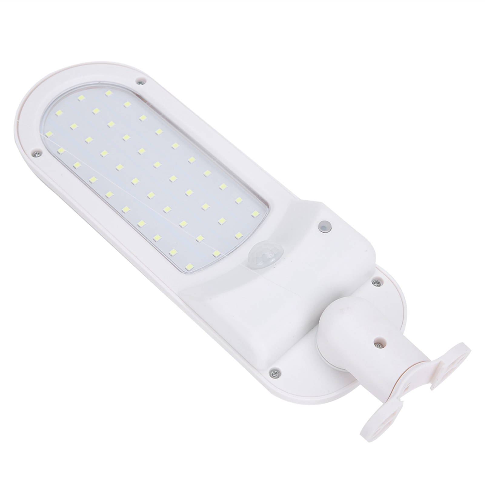 Solar-led-gartenleuchte Für Den Außenbereich Mit Bewegungsmelder, Wandmontage, Wasserdicht (ip65), Weiß