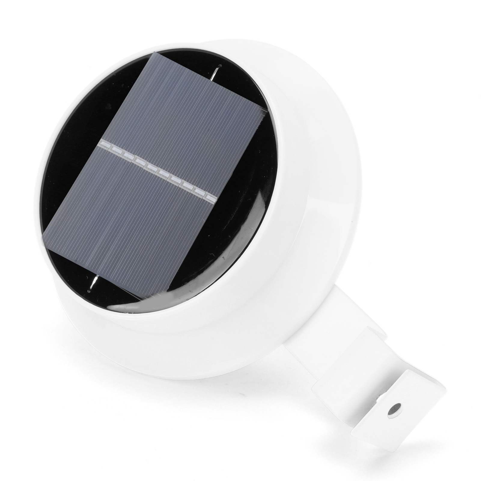 Solarbetriebene Außenzaunleuchte, 13 Wasserdichte Leds, Dachrinnenleuchte, Weiße Landschaftsgartenbeleuchtung.
