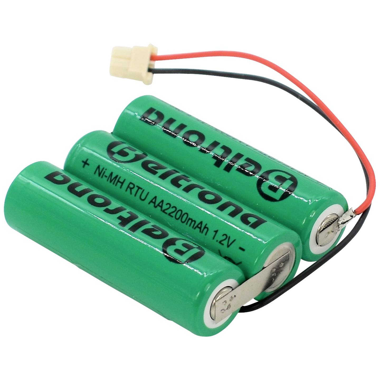 [neuwertig] B-ware Beltrona Akkupack 3aa2200eso 3x Mignon Aa Nimh 3.6v 1500mah Stecker