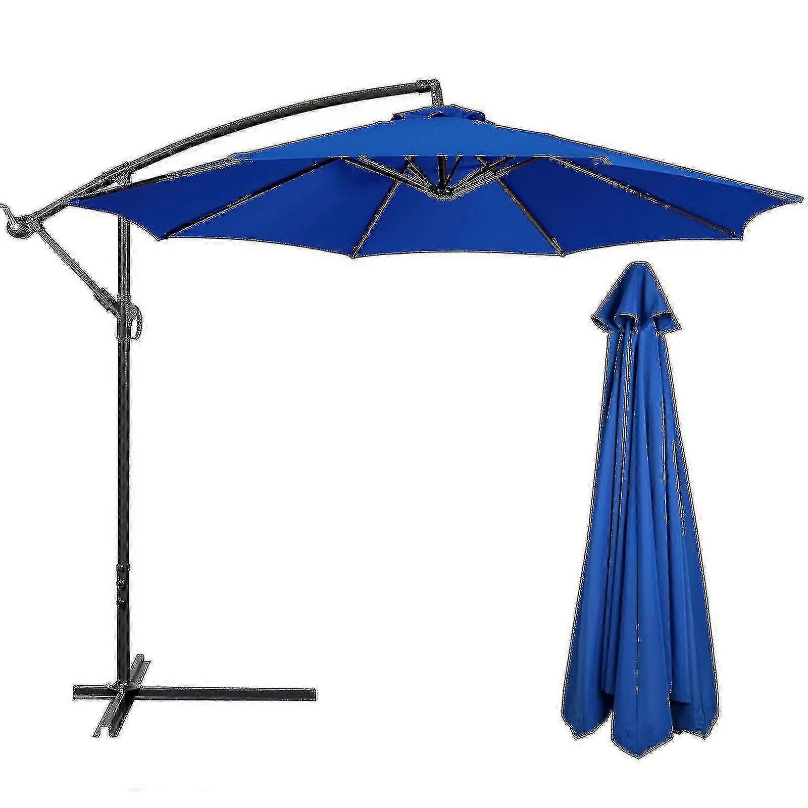 Bestseller Ersatz-stoffbezug Für 3 M 6/8-armige Terrassen-sonnenschirme, 50 % Rabatt (marineblau 300 Cm X 800 Cm)