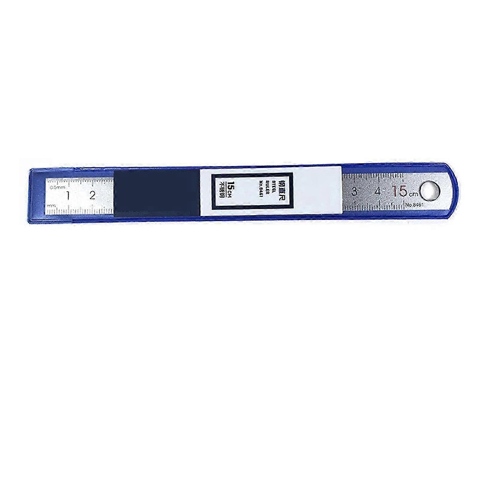 Edelstahl-lineal, Metalllineal, 15/20/30 Cm, Gerades Lineal, Messwerkzeug, Schulbedarf Für Den Ingenieurunterricht