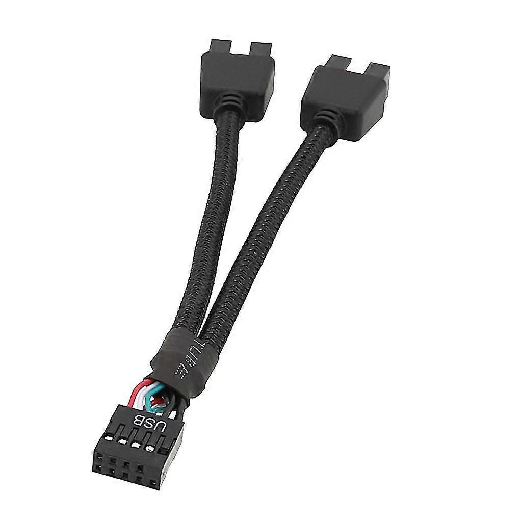 9-poliger Usb-header (buchse 1 Auf Stecker 2) Verlängerungskabelkarte Für Desktop-usb-hub