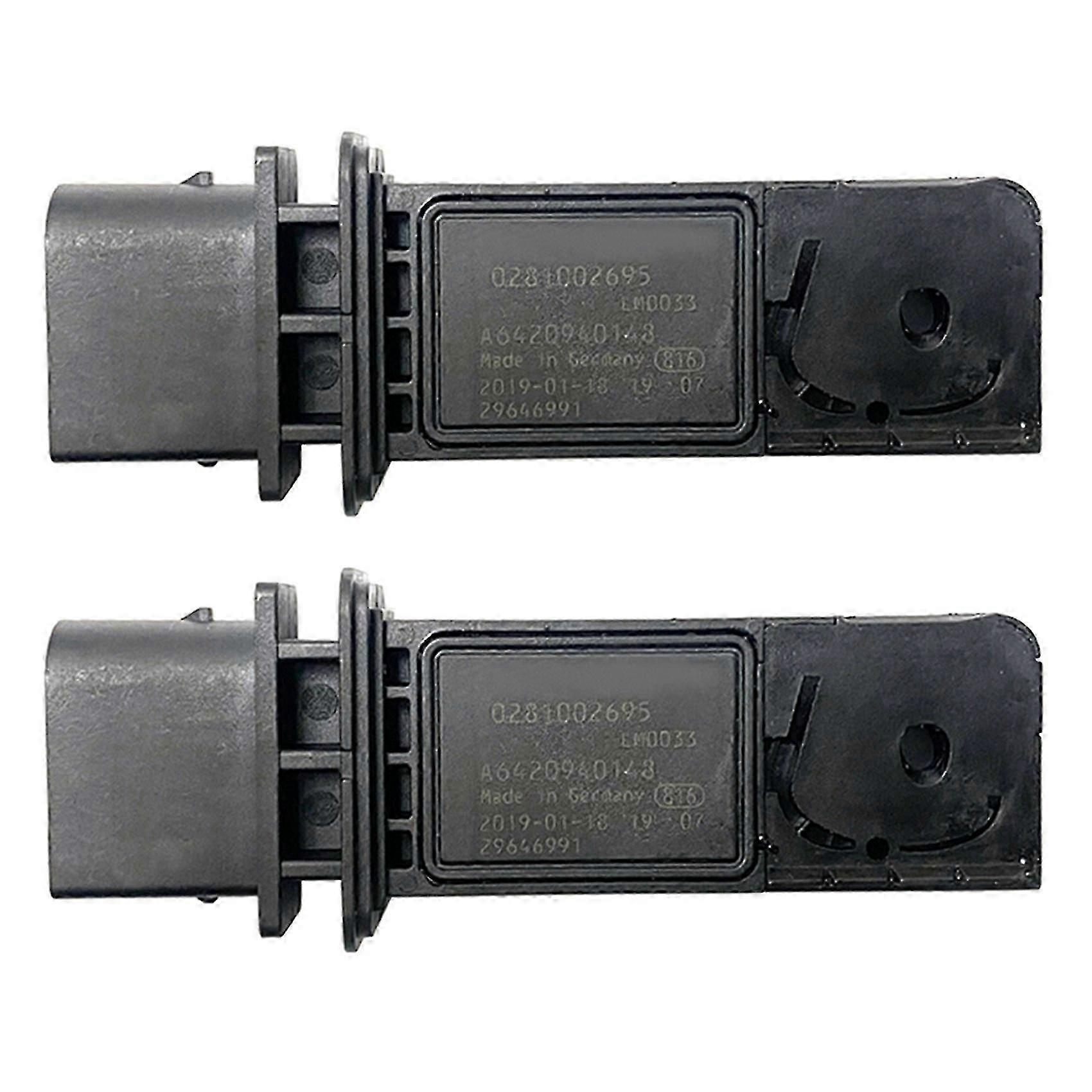 2x Luftmassenmesser-sensor Maf-sensor 0281002695 A6420940148 Für -